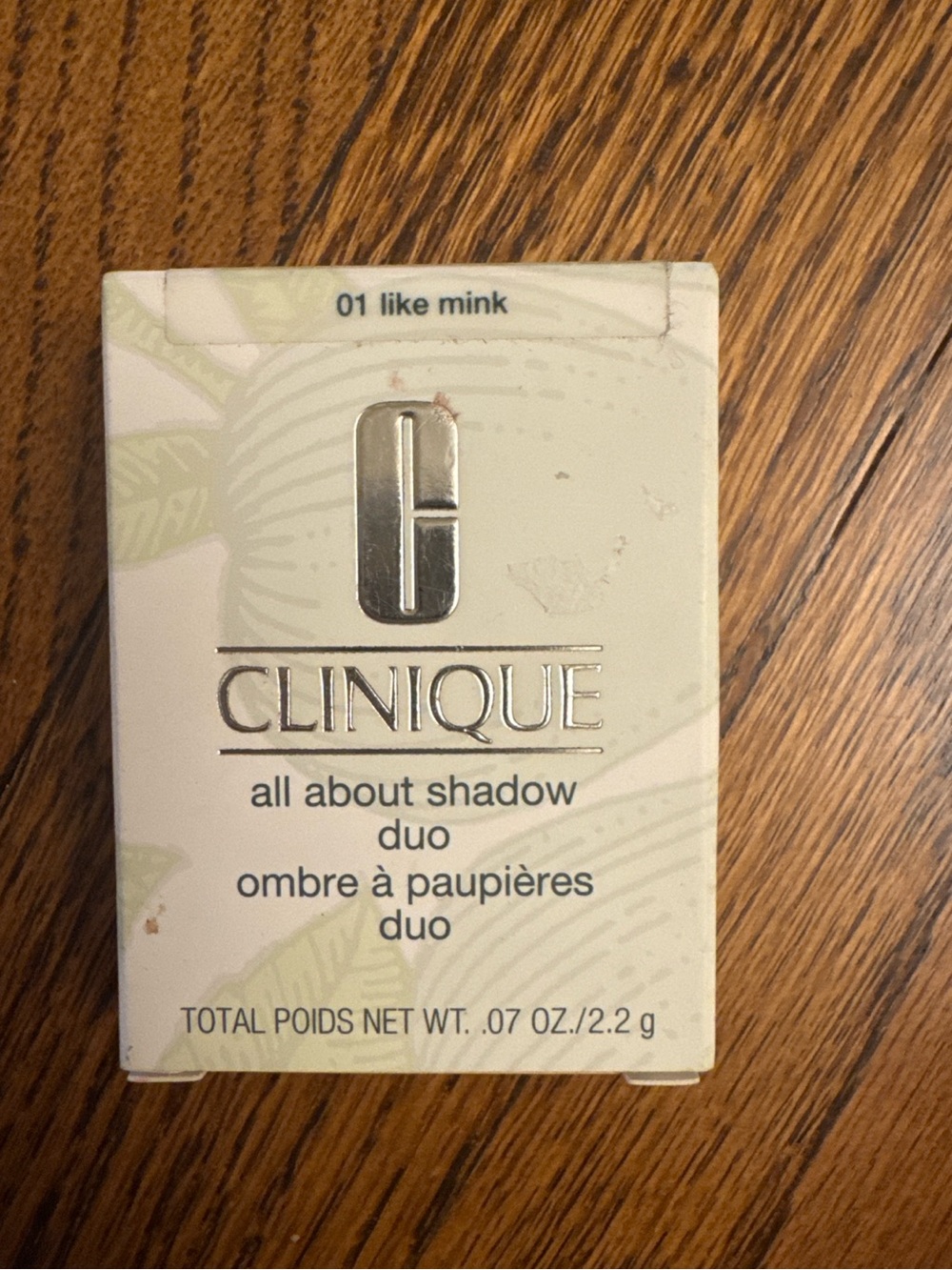 Clinique All About Shadow Duo 01 Like Mink 2.2g
